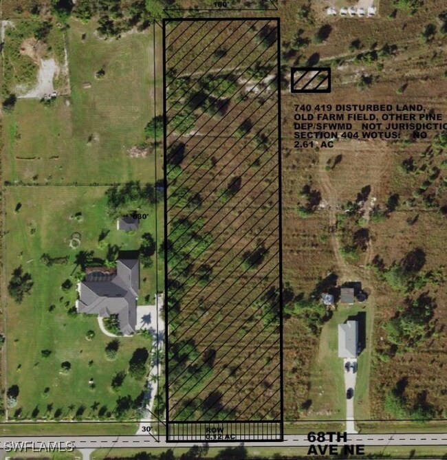 Aerial view of the Lot