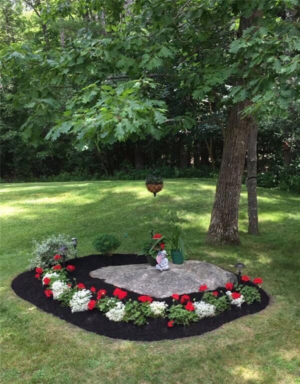 Lots of yard for gardening and...