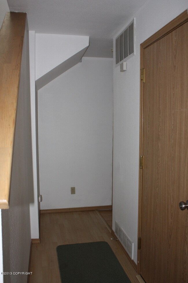 entry hall to garage door 2R, then to bd