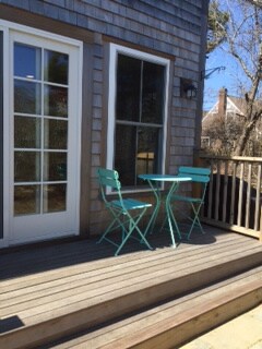Deck and Patio off open kitchen