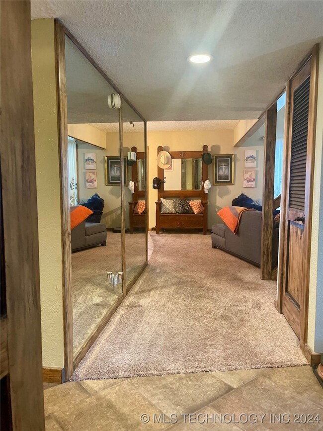 Walkway into your open living and dining area