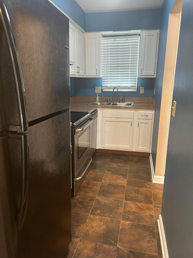 Kitchen View from Dining Room Area