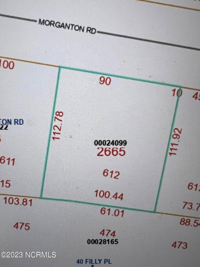 TBD Morganton Road GIS Lot Photo
