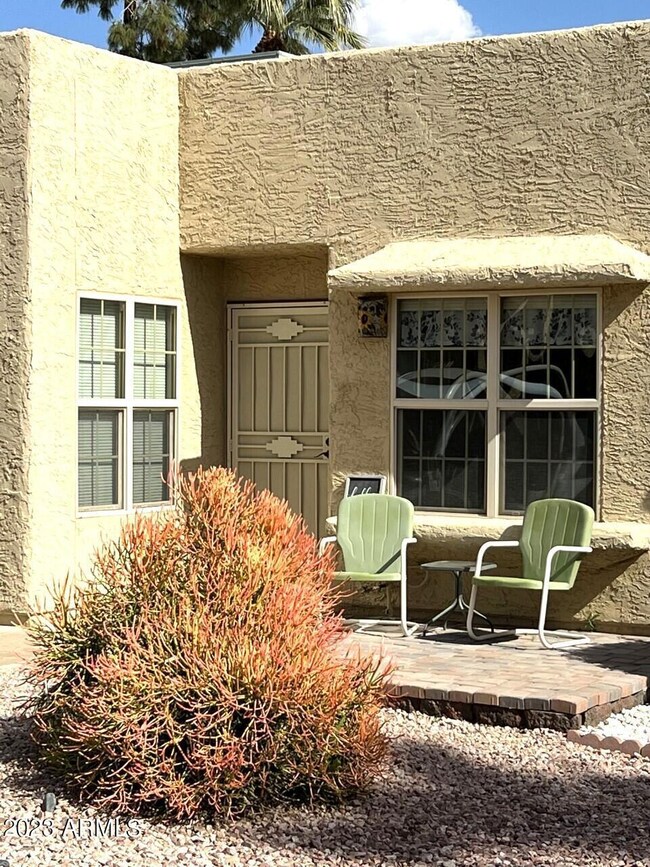 Front Patio Area