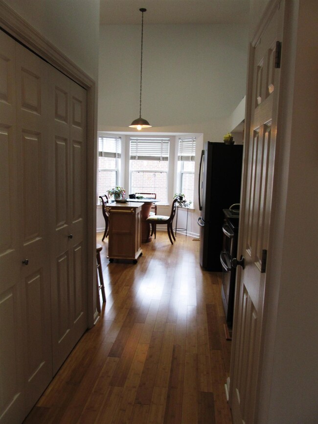 Laundry on left, pantry on right