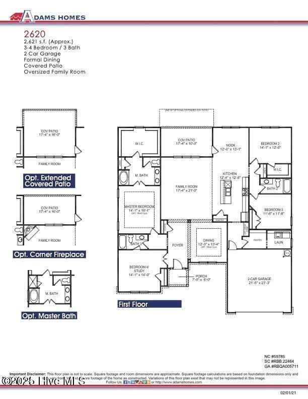 2620 Floor Plan