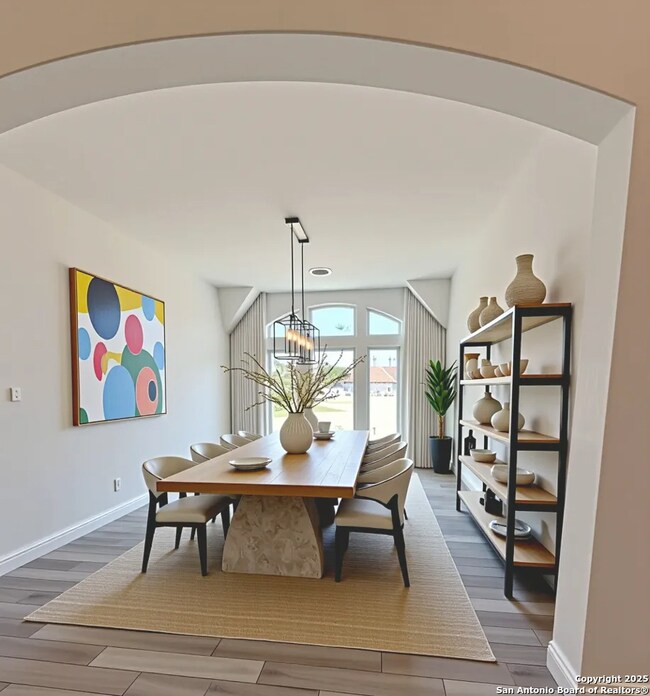 Virtual Staged Photo of Formal Dining