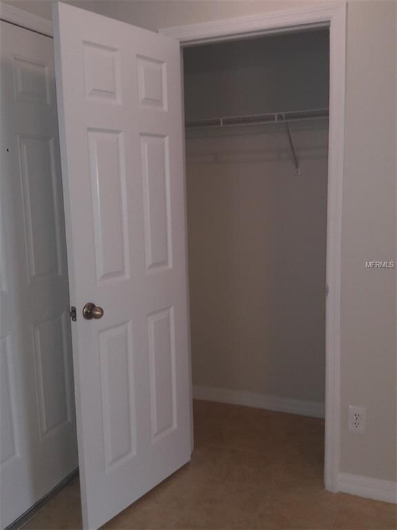 Coat closet inside front door