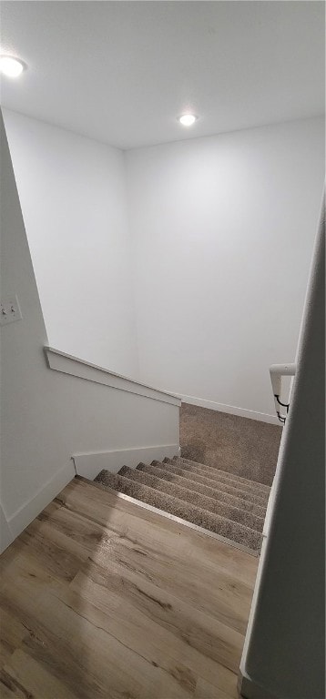 Stairs from upper level