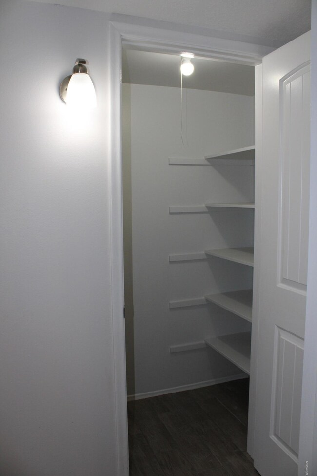 Hall closet