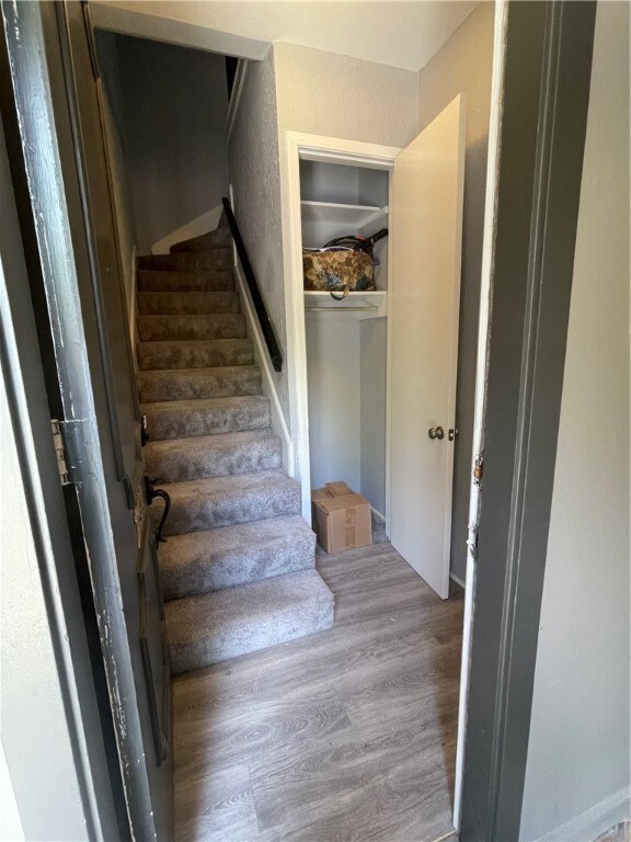 entrance with coat closet