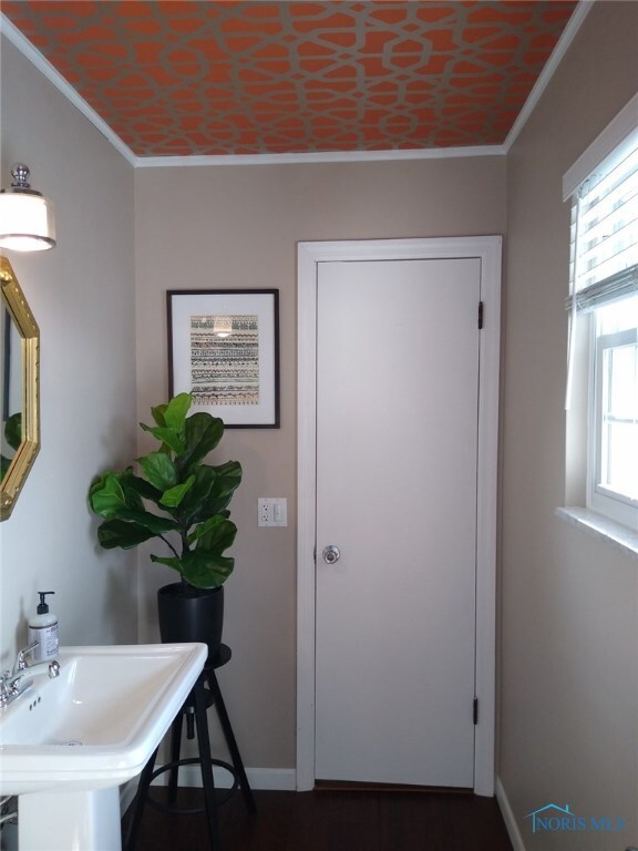 To the right is Half Bath