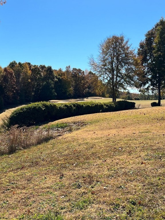 Side view from back of lot