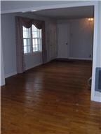 View from dining room to living room. All hardwood