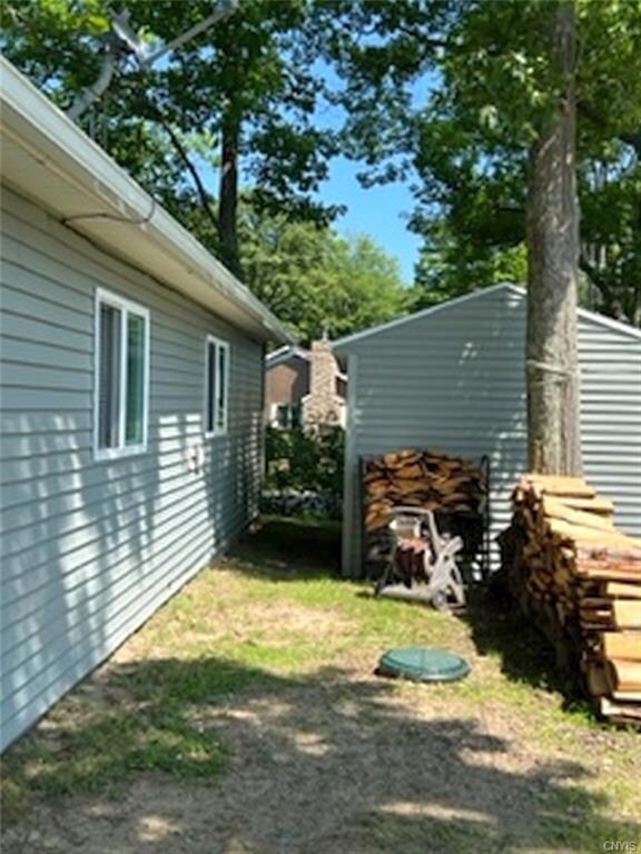 Side with Storage Shed