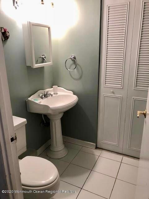 Half bath an laundry