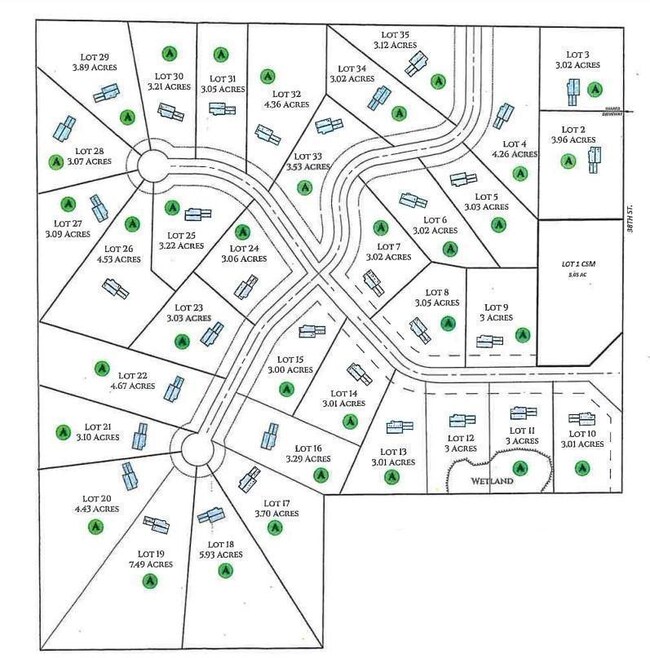 Map of the neighborhood