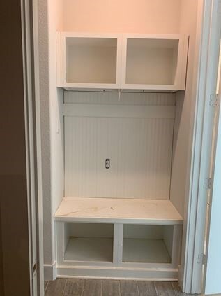 Convenient Mud Room off of the Utility Room