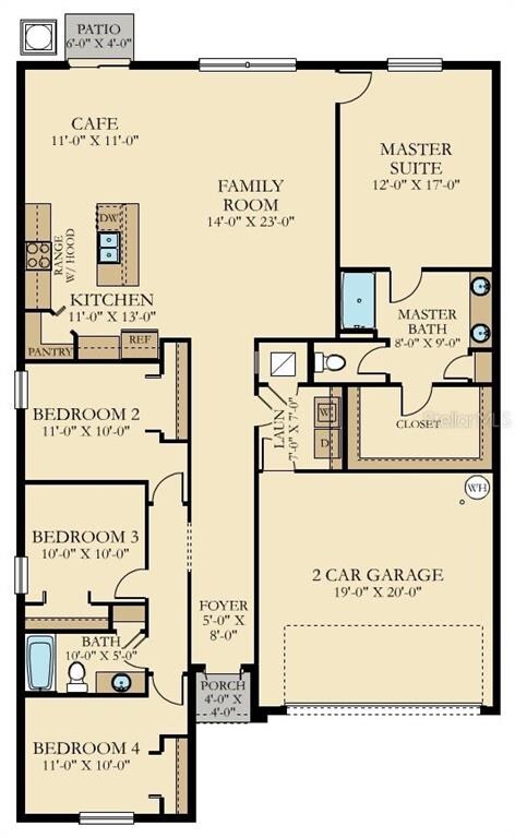 Lennar Hartford floorplan