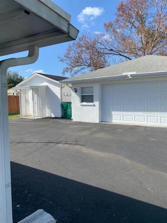 Garage with work shop - both in back yard, no HOA'