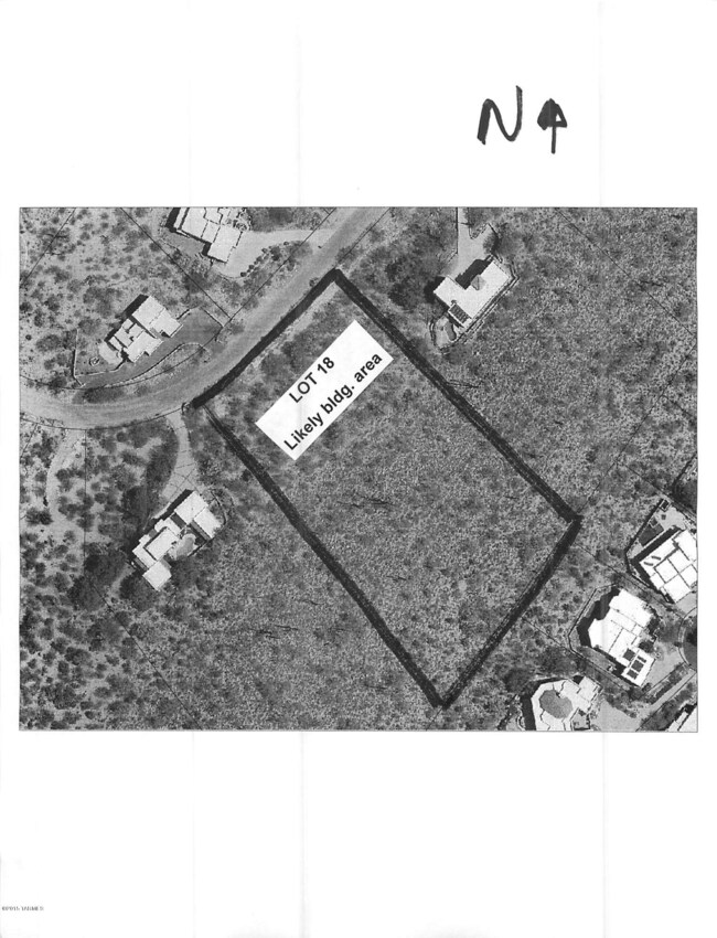 Little Ridge Lot 18 aerial single