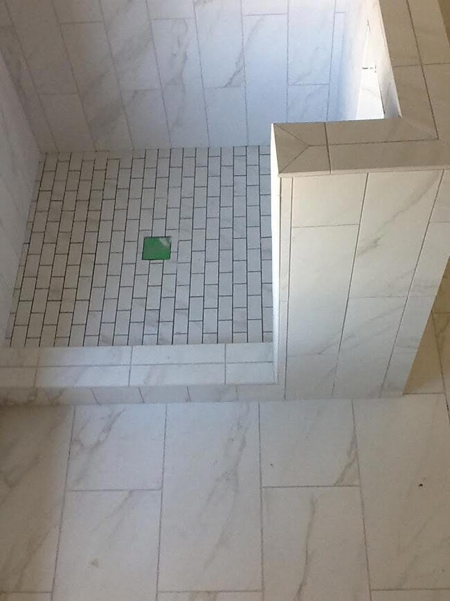 Master Bath shower floor