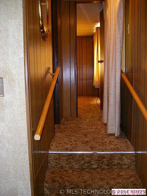 Steps to Master Bedroom & Bath
