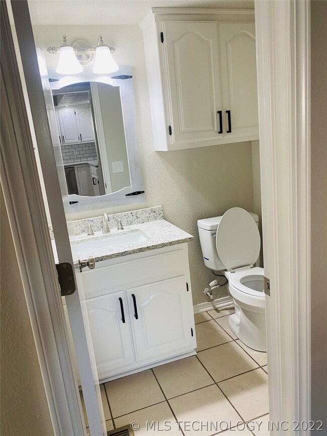 Downstairs half bath