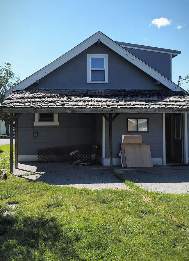 Covered Back Patio and Back Entry