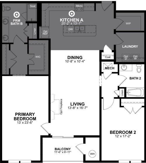 Beazer Homes Twin Creeks Dorset Plan
