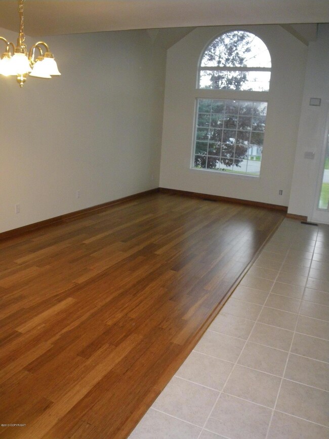 Living room with hardwood floors