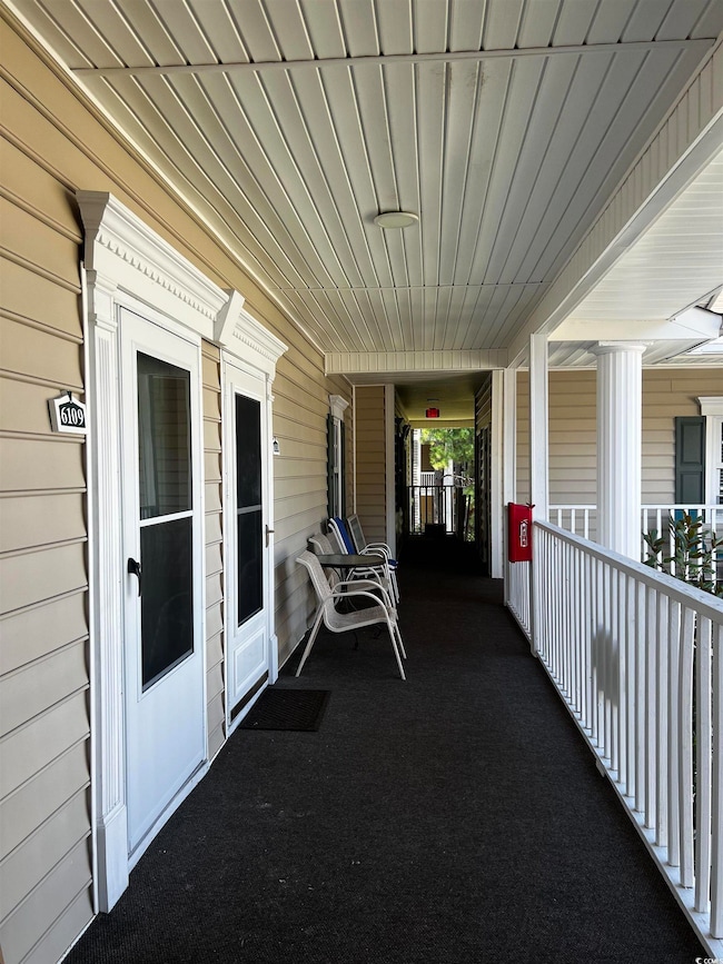 View of porch