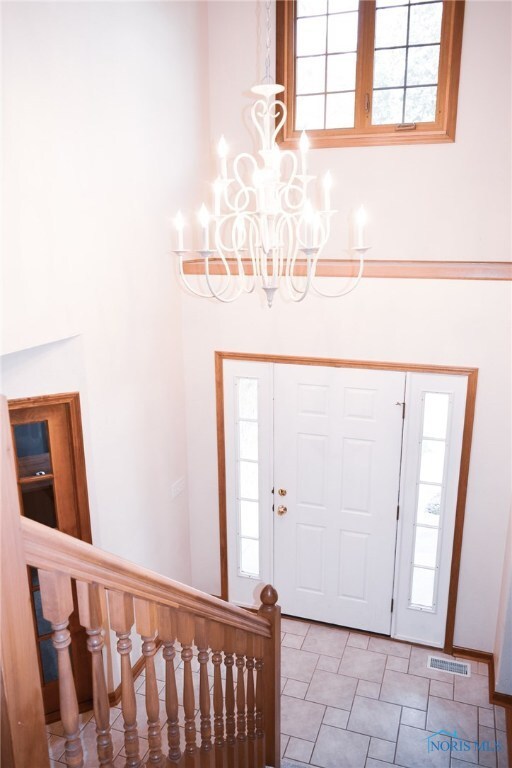 Foyer toward front door
