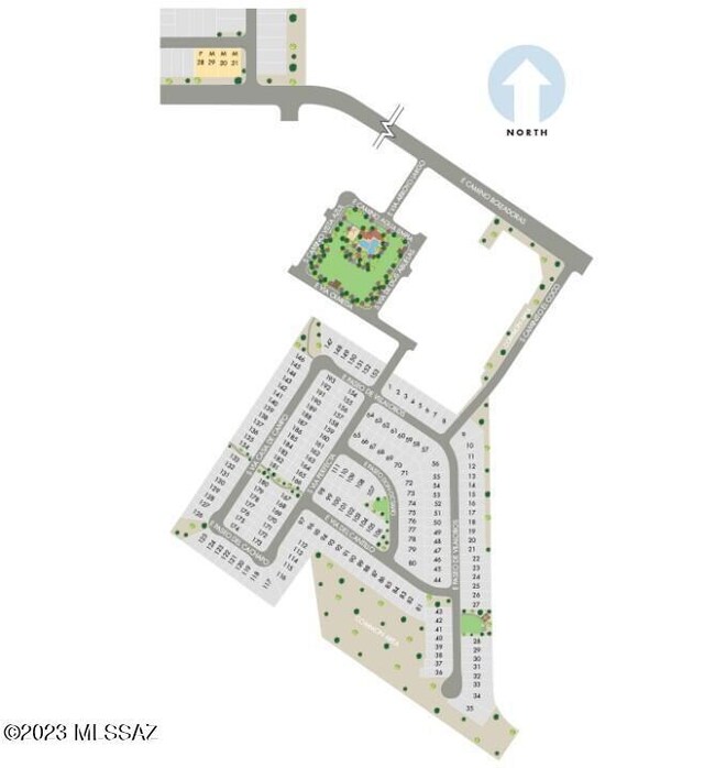 Homestead Site Map