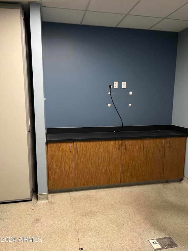 one side of partition