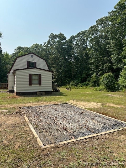 View of outdoor structure