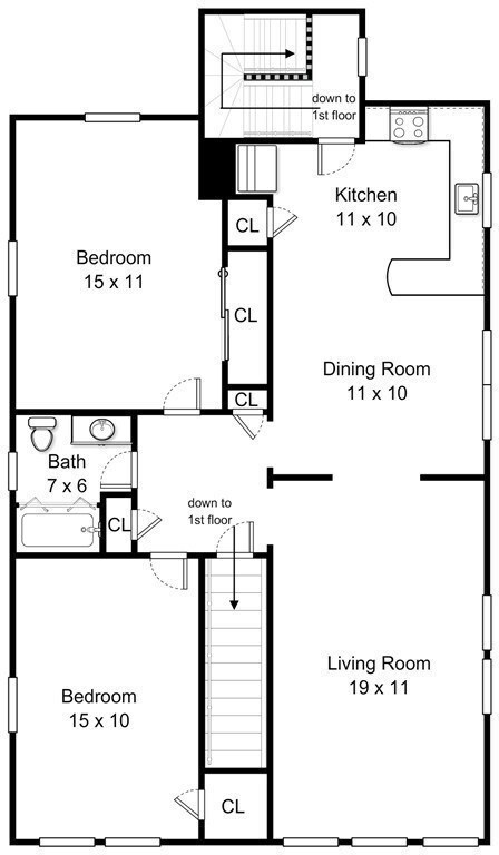 83 -85 Lake St unit 2, Waltham, MA 02451 - photo 5