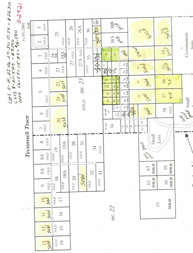 Updated Tecumseh Map