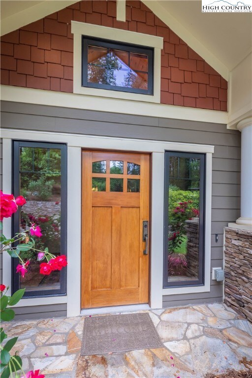 Zero-Entry (aging in place) front porch entry into