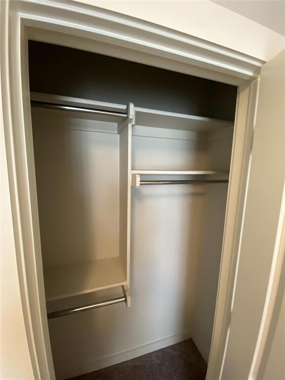 View of closet