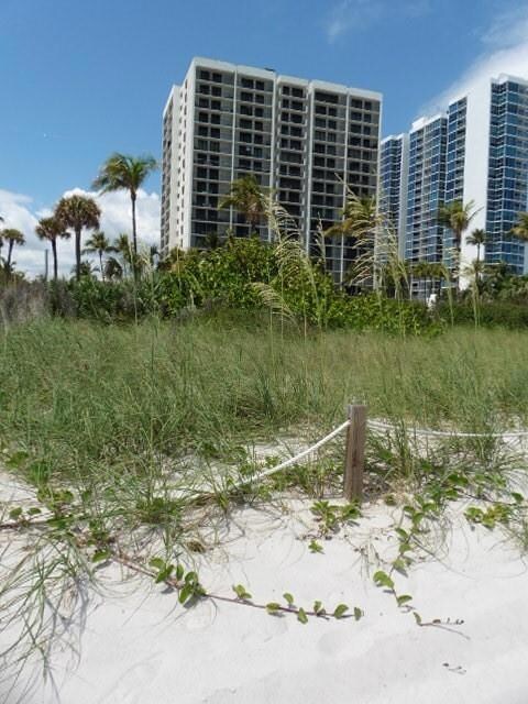 Sand Dunes & View of Building