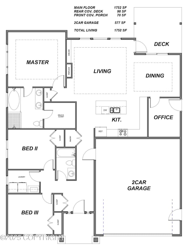 1752 Floor Plan MLS