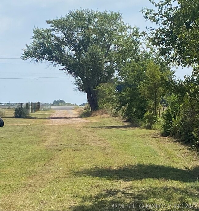 Road to property.
