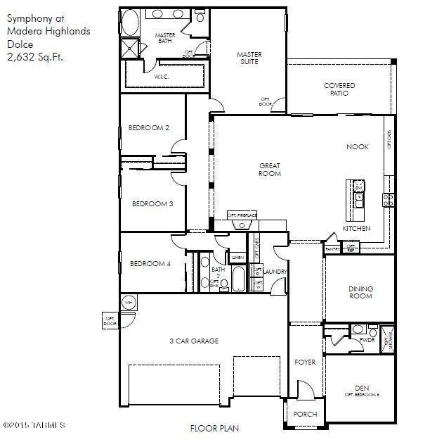 2631 A floor plan