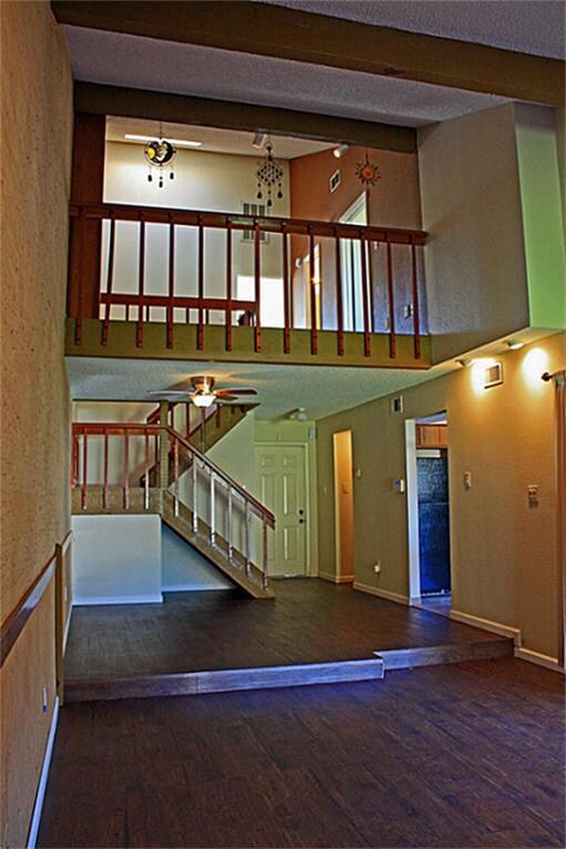View of Dinning and Loft from Living Room