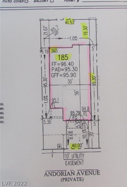 Plot plan is representational only; subject to cha