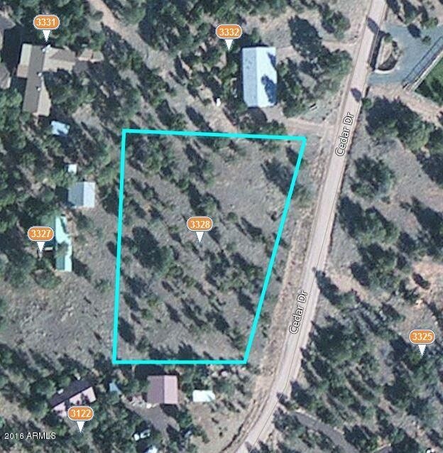 3328 Cedar Dr Aerial