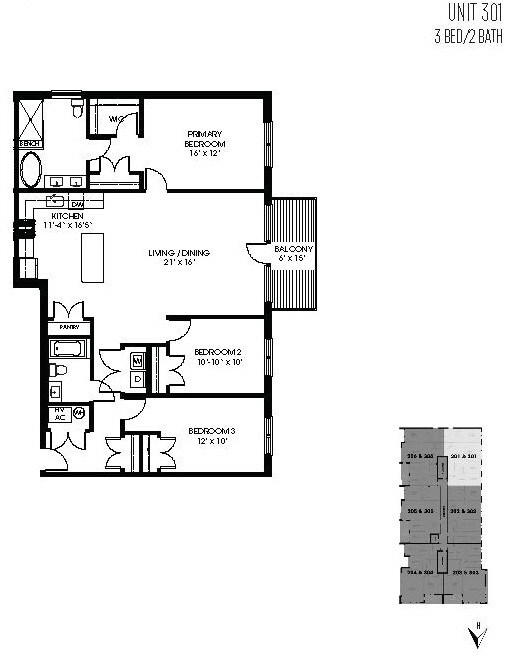 2405 W Iowa St unit 301, Chicago, IL 60622 - photo 6