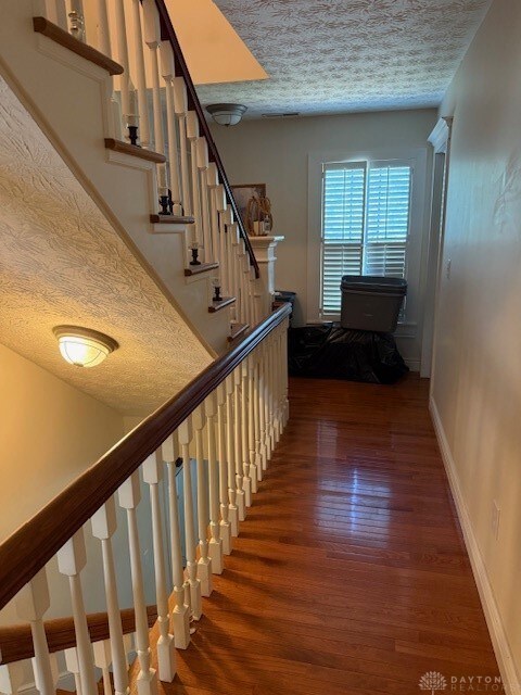 2nd floor with stairs to finished 3rd floor.