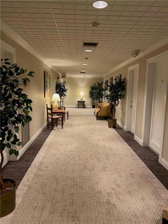 Hallway to unit